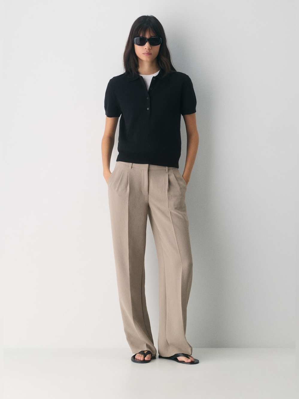 Aritzia The Effortless Pant™ Lo-Rise - Crepette™